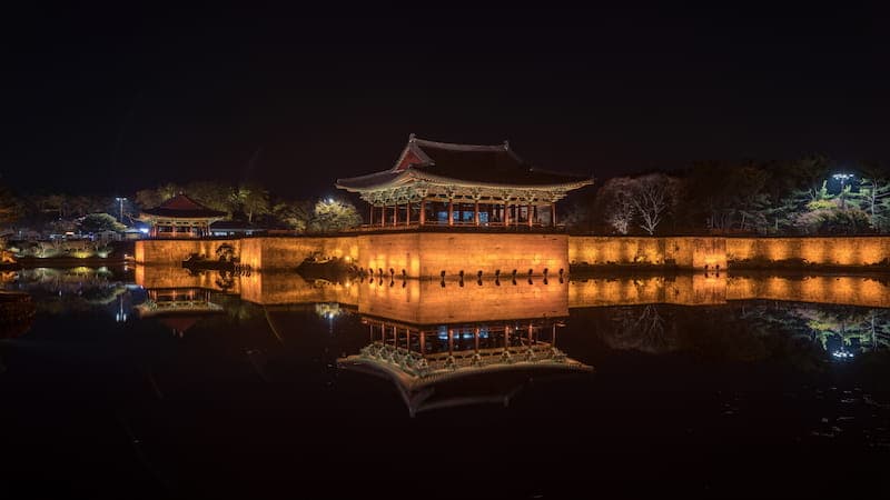 Palacio Donggung y Wolji Poud